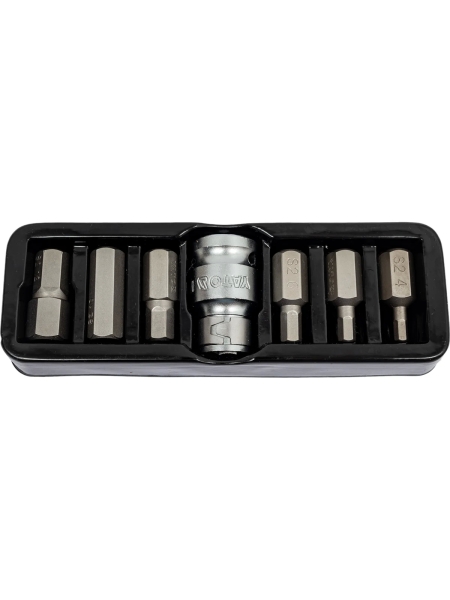 Набор бит HEX (7 шт; 1/2) YATO YT-0412