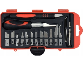 Набор резцов для точных работ YATO 16 предметов, пластиковый бокс YT-75370