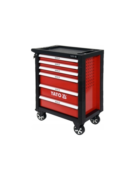 Инструментальная тележка YATO 177 предметов, 6 ящиков YT-55300