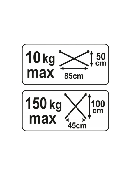 Стол для покраски Х-образный YATO YT-5555
