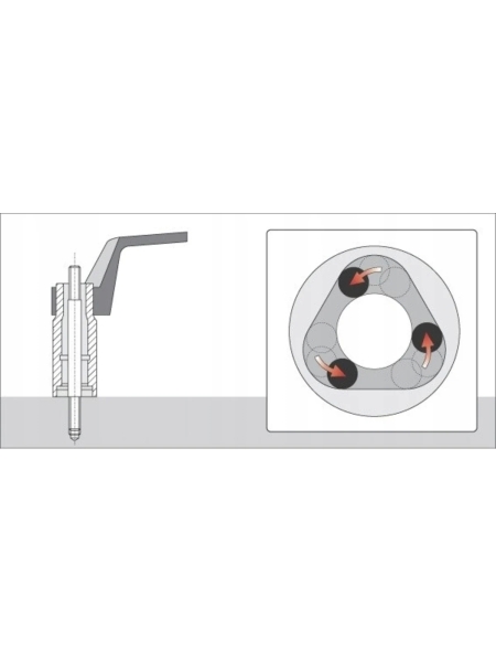 Набор ключей д/снятия штифтов YATO 4шт YT-0620 34390620 092 1