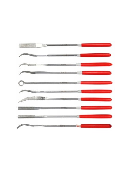 Надфили алмазные YATO в наборе 3x140x25мм 10п YT-6145 37146145 092 1