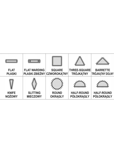 Надфили алмазные YATO в наборе 3x140x25мм 10п YT-6145 37146145 092 1