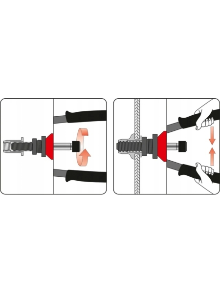 Заклепочник YATO для резьбовых заклепок М3-М12 YT-36129 394936129 092 1
