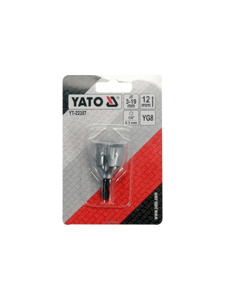 Гратосниматель YATO наружный 3-19мм  YT-22357