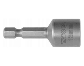 Головка торцовая YATO 1/4 магнитная 13х48мм YT-1508 36121508 228 1