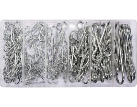 Набор шплинтов с фиксацией YATO 150 шт. (пластиковый кейс) YT-06883