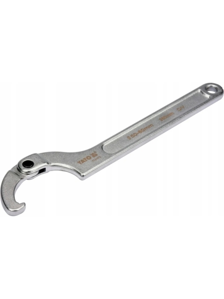 Сегментный шарнирный ключ YATO 50-80 мм, с крючком YT-01672 371301672 228 1