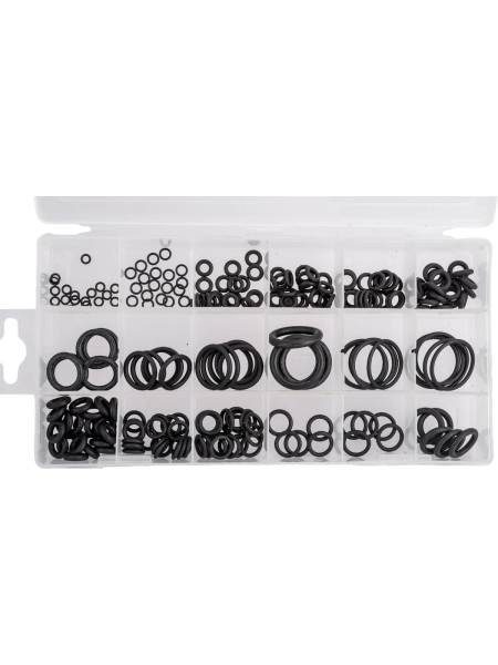 Набор резиновых прокладок YATO 225 шт. пластиковый кейс YT-06877 371406877 092 1