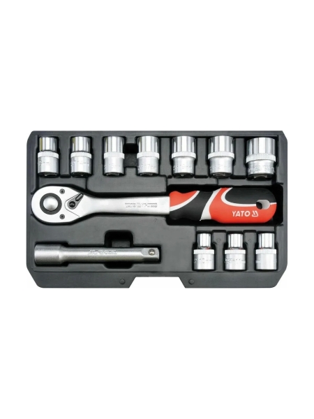 Набор головок YATO XS 1/2" 12 предметов YT-38671