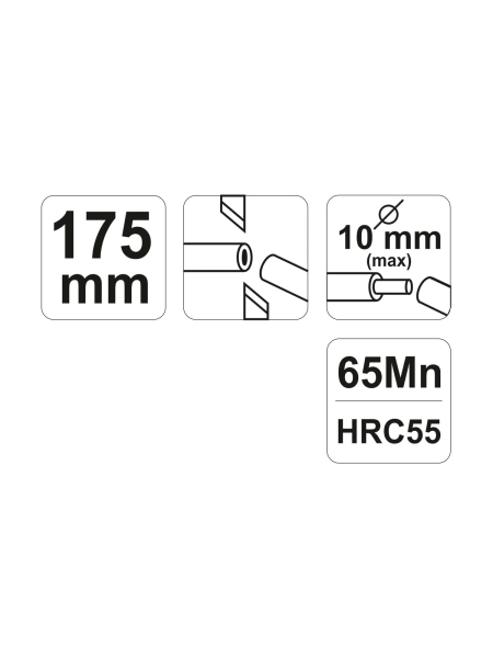 Клещи для снятия изоляции, 175 мм YATO YT-2268