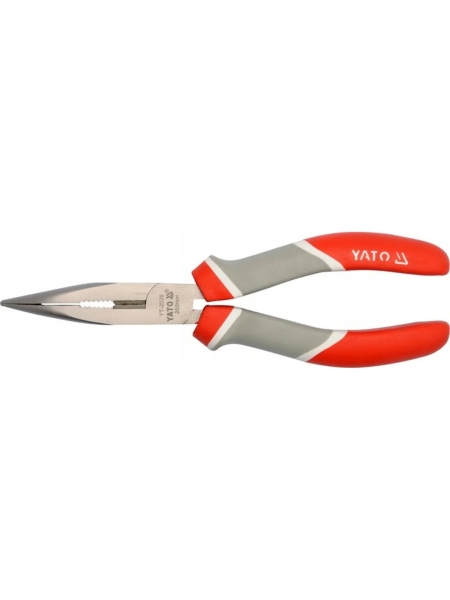 Изогнутые тонкогубцы YATO 160мм CRV YT-2026