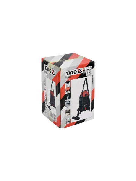 Промышленный пылесос YATO 30л, 1400Вт YT-85701