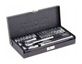 Набор торцевых головок YATO 1/4" 23 пр. YT-14421