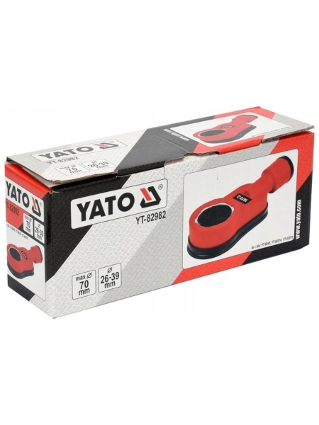 Адаптер против пыли при сверлении YATO (пылесос диаметр трубы 26-39мм, диаметр сверления до 70мм) YT-82982 370882982 092 1