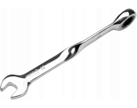 Гаечный ключ YATO 12 мм, с трещоткой, закрученный YT-01874