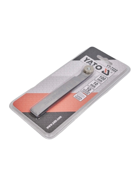 Измерительные щупы YATO 100мм, 10шт, 0,05-0,5мм YT-7222