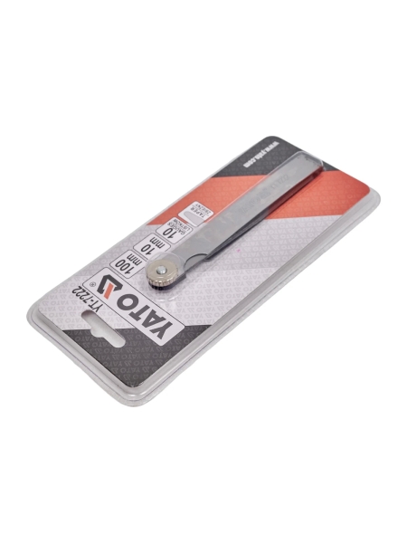 Измерительные щупы YATO 100мм, 10шт, 0,05-0,5мм YT-7222