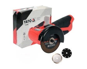 Углошлифовальная машина аккумуляторная YATO 12В-БЕЗ/АКК-76x10ММ YT-82905 370082905 092 1