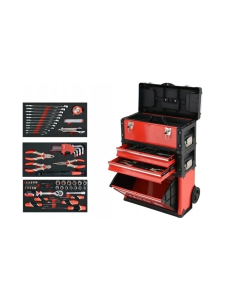 Инструментальная тележка с инструментами YATO YT-09104