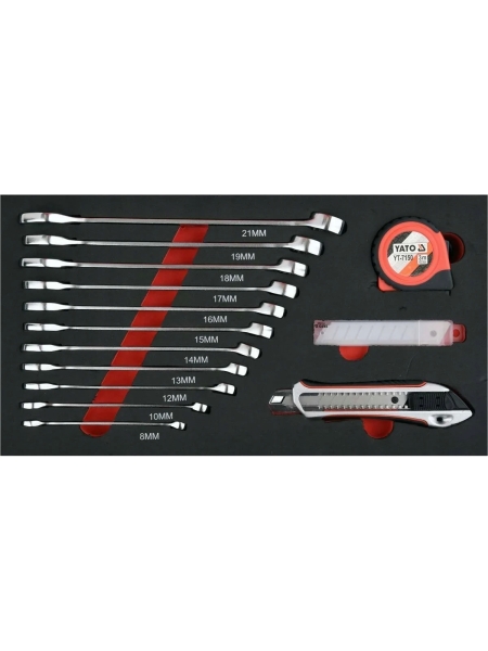 Инструментальная тележка с инструментами YATO YT-09104