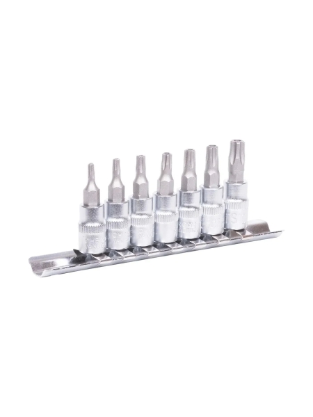 Набор бит YATO 1/4" 7 предметов TS10-TS40 TORX с головками YT-0461 37140461 092 1