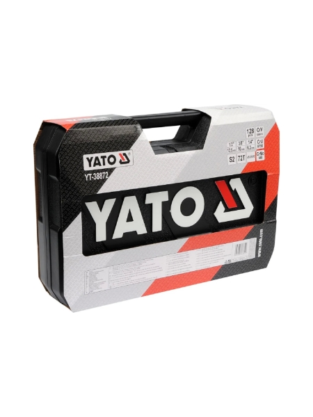 Набор инструментов YATO 1/2'', 128пр YT-38872