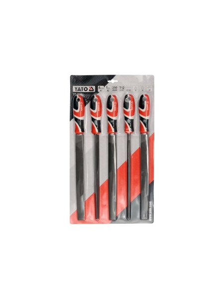 Набор напильников по металлу YATO 5шт YT-6238 37146238 092 1