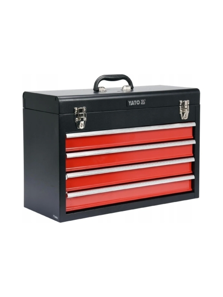 Ящик для инструмента YATO металлический с 4-мя выдвижными полками YT-08874