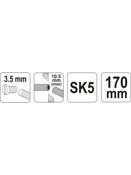 Кабелерез с резиновыми ручками, 170 мм YATO YT-2279