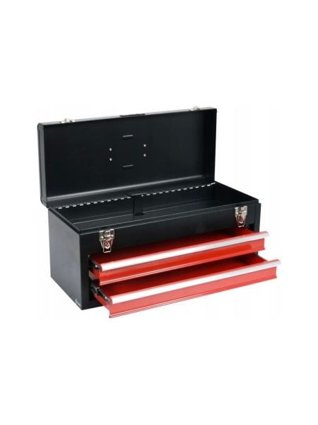 Металлический ящик для инструмента YATO с 2-мя выдвижными полками YT-08872