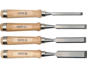Набор стамесок YATO 10-16-20-25 мм, CrV YT-6260