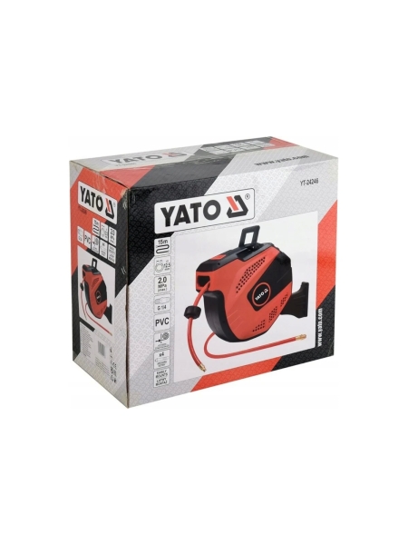 Шланг пневматический на катушке 12.5 мм, 150 м YATO YT-24246