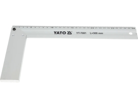 Столярный угольник YATO алюминиевый, 300 мм YT-7081
