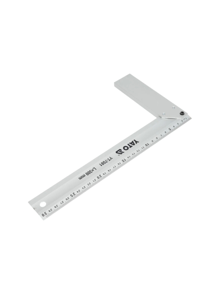 Столярный угольник YATO алюминиевый, 300 мм YT-7081