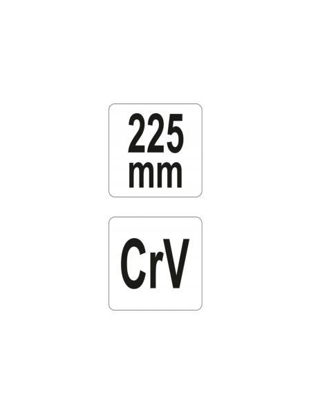 Щипцы для снятия и установки внешних стопорных колец YATO без ушек на валы коробки передач YT-0607