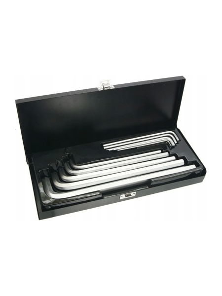 Набор шестигранных ключей YATO 3,0-17мм, CrV, 10 шт YT-0519