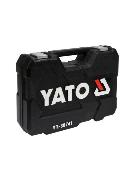 Набор головок с трещоткой YATO 1/2'', 25пр YT-38741