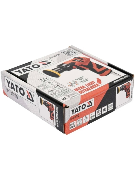 Пневматическая эксцентриковая шлифмашина YATO YT-09730