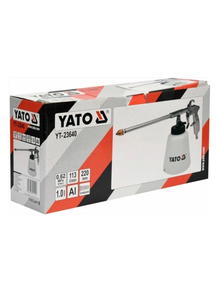 Алюминиевый пистолет для образования пены YATO YT-23640