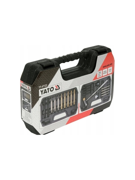 Набор выколоток 21 предмет,  YATO YT-47122