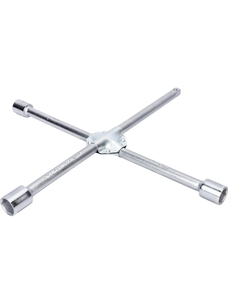 Усиленный баллонный крестовой ключ (17х19х21x1/2) YATO YT-0801