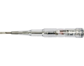 Отвертка-тестер напряжения YATO 70-250V YT-2864