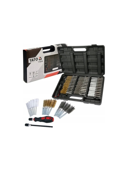 Ерши для чистки гнёзд свечей зажигания YATO 38 предметов YT-08196