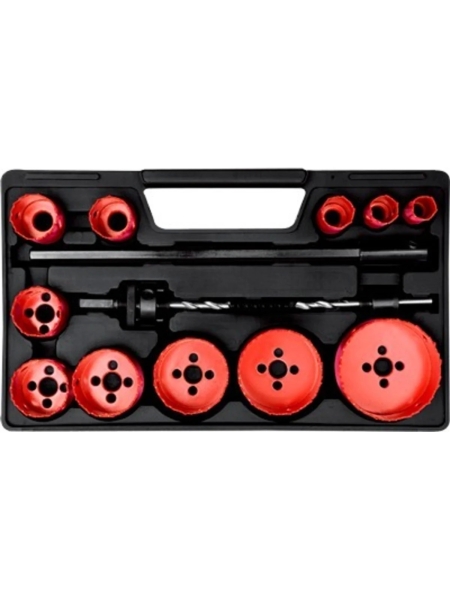 Набор универсальных кольцевых пил YATO 19-76мм 15 предметов YT-3381 36323381 092 1