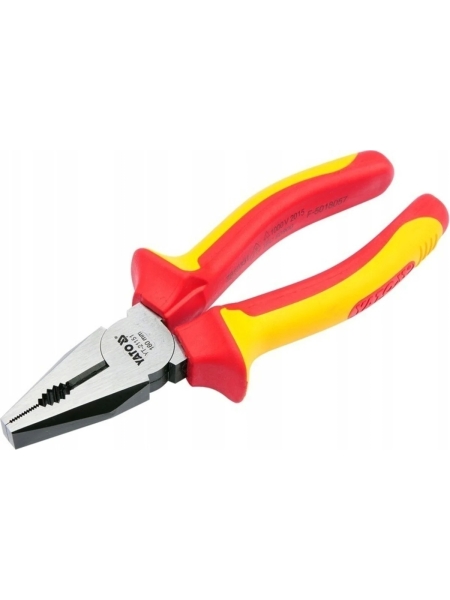 Универсальные диэлектрические плоскогубцы YATO 160мм YT-21151