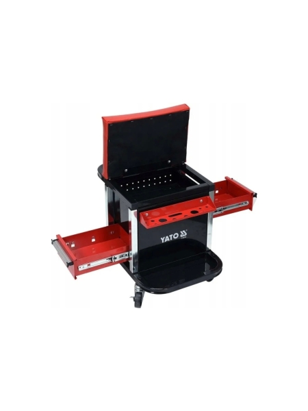 Рабочий табурет с ящиками YATO YT-08790