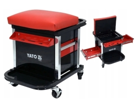 Рабочий табурет с ящиками YATO YT-08790
