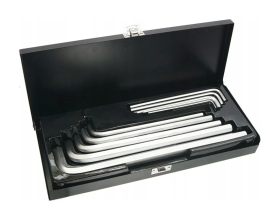 Набор шестигранных ключей YATO 3,0-17мм, CrV, 10 шт YT-0519