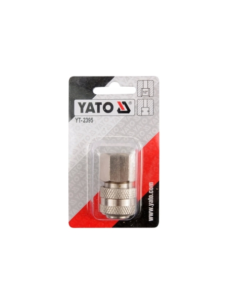 Быстроразъемное соединение YATO 1/2" с внутренней резьбой YT-2395 36992395 092 1